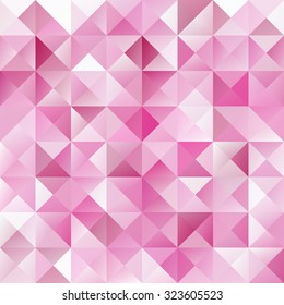 Pink Grid Mosaic Background