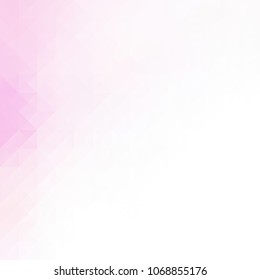 Pink Grid Mosaic Background, Creative Design Templates