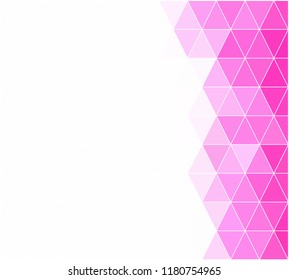 Pink Grid Mosaic Background, Creative Design Templates