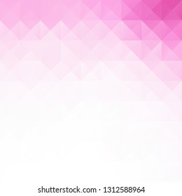 Pink Grid Mosaic Background, Creative Design Templates