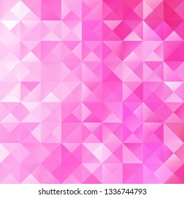Pink Grid Mosaic Background, Creative Design Templates