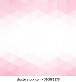 Pink Grid Mosaic Background, Creative Design Templates