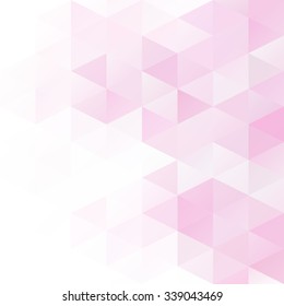 Pink Grid Mosaic Background, Creative Design Templates