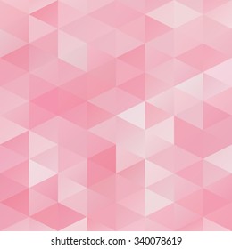 Pink Grid Mosaic Background, Creative Design Templates