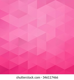 Pink Grid Mosaic Background, Creative Design Templates