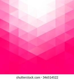Pink Grid Mosaic Background, Creative Design Templates