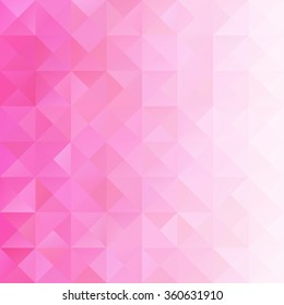 Pink Grid Mosaic Background, Creative Design Templates