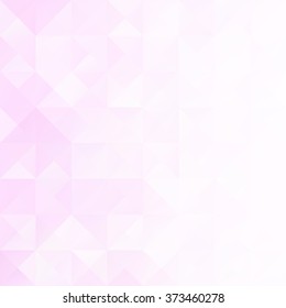 Pink Grid Mosaic Background, Creative Design Templates