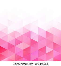 Pink Grid Mosaic Background, Creative Design Templates