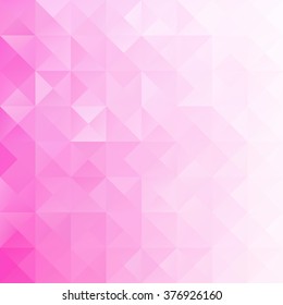Pink Grid Mosaic Background, Creative Design Templates