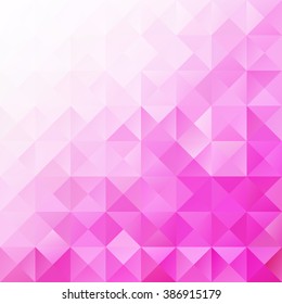 Pink Grid Mosaic Background, Creative Design Templates