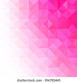 Pink Grid Mosaic Background, Creative Design Templates