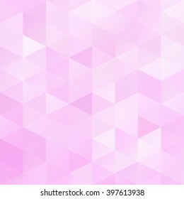 Pink Grid Mosaic Background, Creative Design Templates