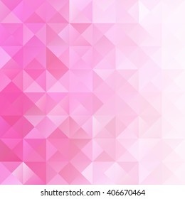 Pink Grid Mosaic Background, Creative Design Templates