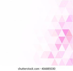 Pink Grid Mosaic Background, Creative Design Templates