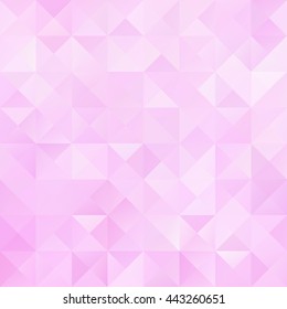 Pink Grid Mosaic Background, Creative Design Templates