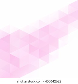 Pink Grid Mosaic Background, Creative Design Templates