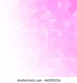 Pink Grid Mosaic Background, Creative Design Templates