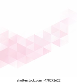Pink Grid Mosaic Background, Creative Design Templates