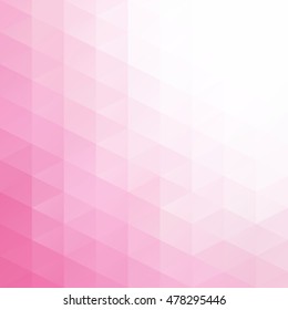 Pink Grid Mosaic Background, Creative Design Templates