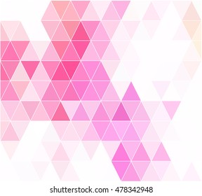 Pink Grid Mosaic Background, Creative Design Templates