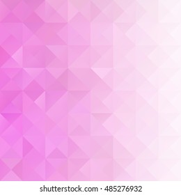 Pink Grid Mosaic Background, Creative Design Templates