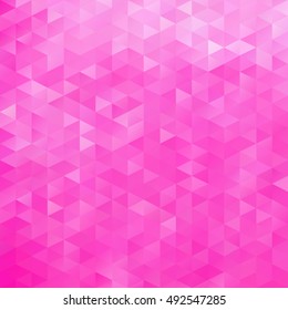 Pink Grid Mosaic Background, Creative Design Templates