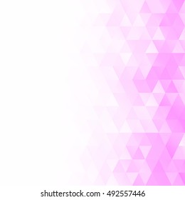 Pink Grid Mosaic Background, Creative Design Templates