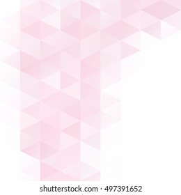 Pink Grid Mosaic Background, Creative Design Templates