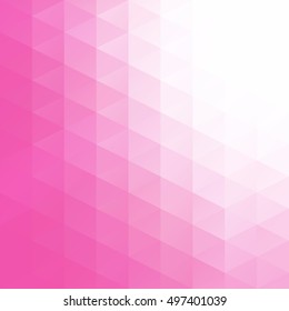 Pink Grid Mosaic Background, Creative Design Templates