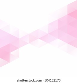 Pink Grid Mosaic Background, Creative Design Templates