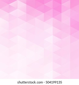 Pink Grid Mosaic Background, Creative Design Templates