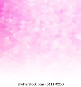 Pink Grid Mosaic Background, Creative Design Templates