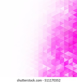 Pink Grid Mosaic Background, Creative Design Templates