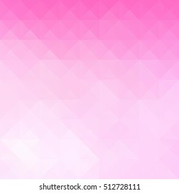Pink Grid Mosaic Background, Creative Design Templates