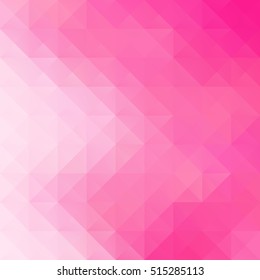 Pink Grid Mosaic Background, Creative Design Templates