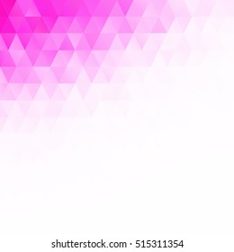 Pink Grid Mosaic Background, Creative Design Templates