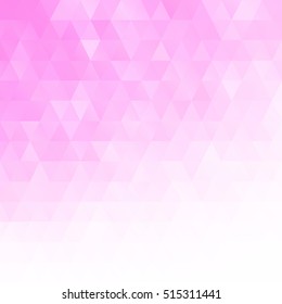 Pink Grid Mosaic Background, Creative Design Templates