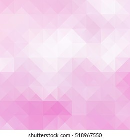 Pink Grid Mosaic Background, Creative Design Templates
