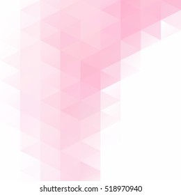 Pink Grid Mosaic Background, Creative Design Templates