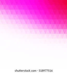 Pink Grid Mosaic Background, Creative Design Templates