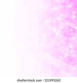 Pink Grid Mosaic Background, Creative Design Templates