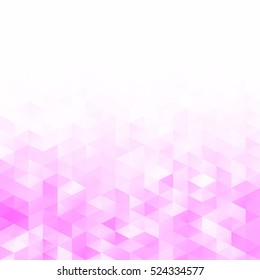 Pink Grid Mosaic Background, Creative Design Templates