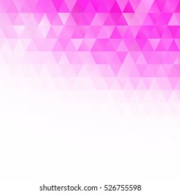 Pink Grid Mosaic Background, Creative Design Templates