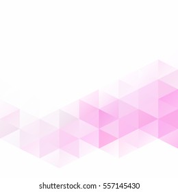 Pink Grid Mosaic Background, Creative Design Templates