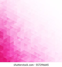 Pink Grid Mosaic Background, Creative Design Templates
