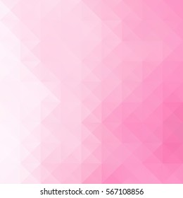 Pink Grid Mosaic Background, Creative Design Templates