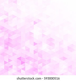 Pink Grid Mosaic Background, Creative Design Templates