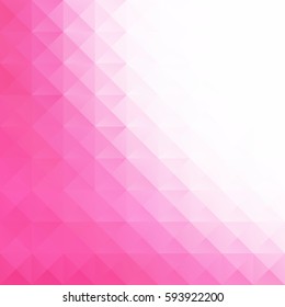 Pink Grid Mosaic Background, Creative Design Templates
