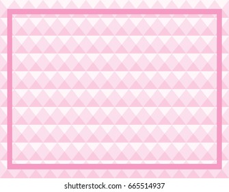 Pink Grid Mosaic Background,Polygon design pattern. 